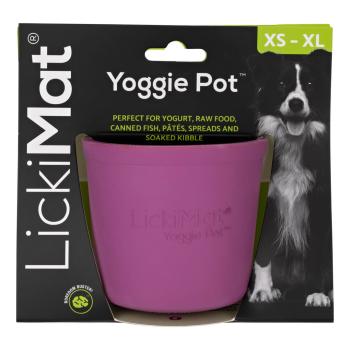 LickiMat Yoggie Pot - Purple